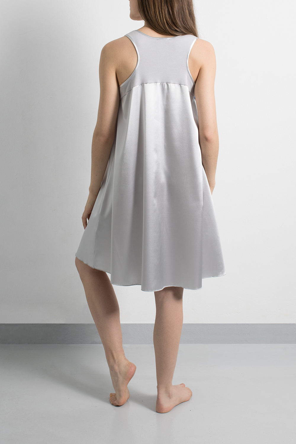 Satin -nightdress-nightgown- chemise de nuit satin -50775-2