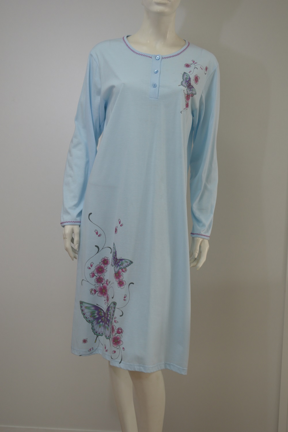 50372 azul 1 camisa-noite-chemise-nuit-nightdress