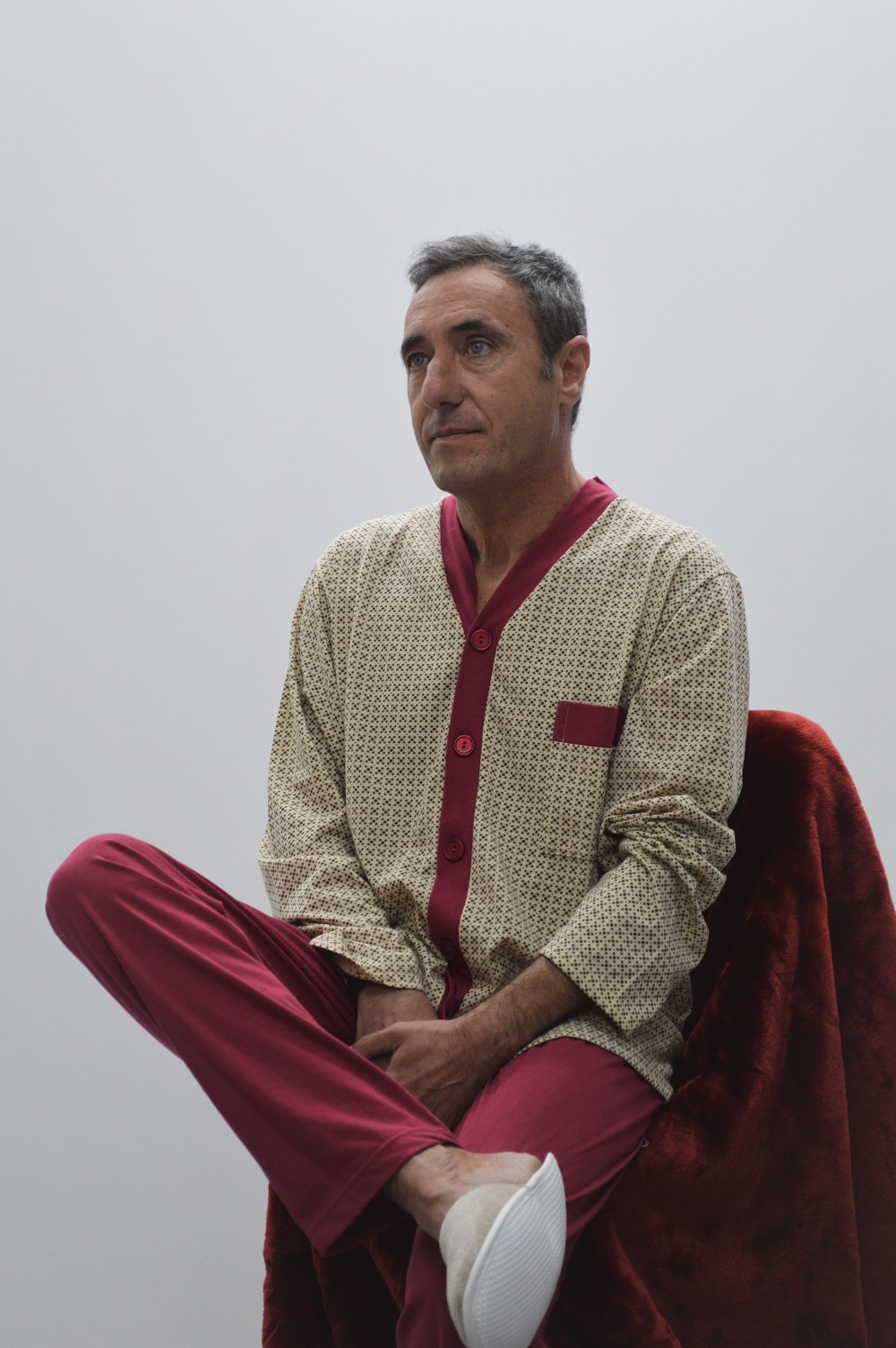 Pijama de homem clássico, camel Pijama de homem clássico, camel