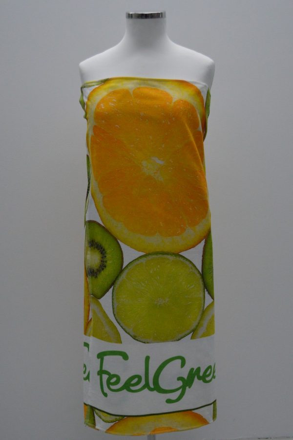 Toalha de praia fruta tropical feelgreen