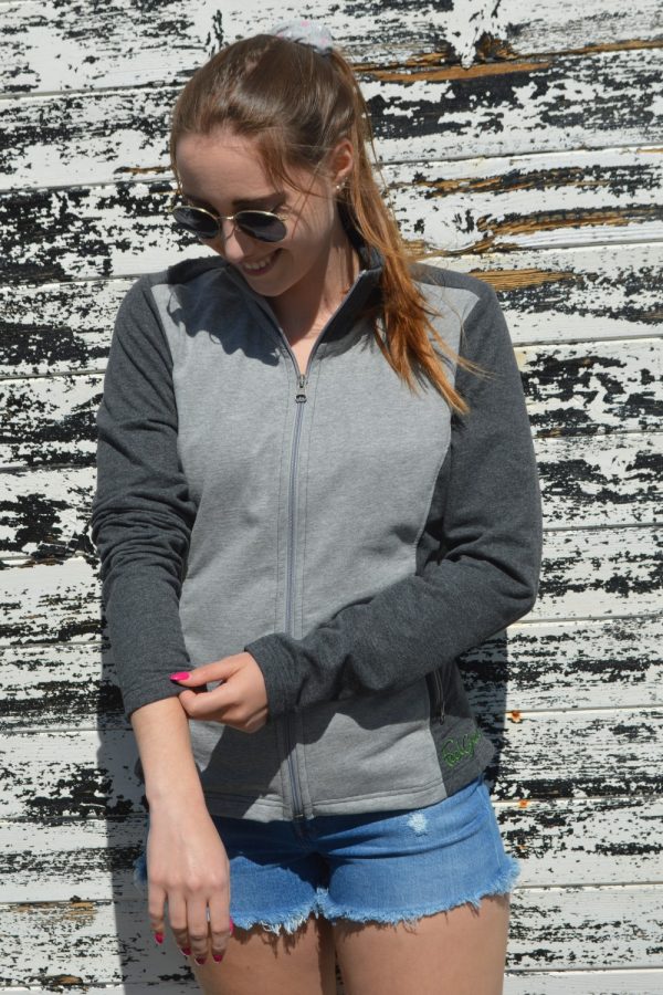 Casaco feminino outdoor Cinza