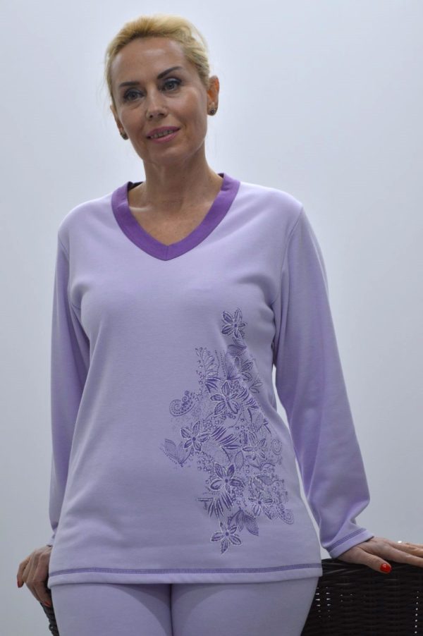 Pijama de Mulher, Lilás