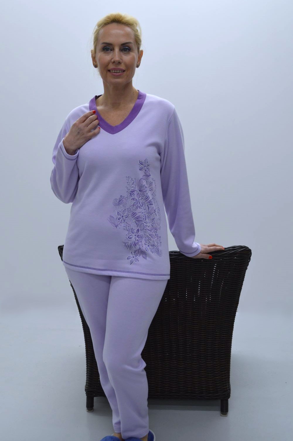 Pijama de Mulher, Lilás Pijama de Mulher, Lilás