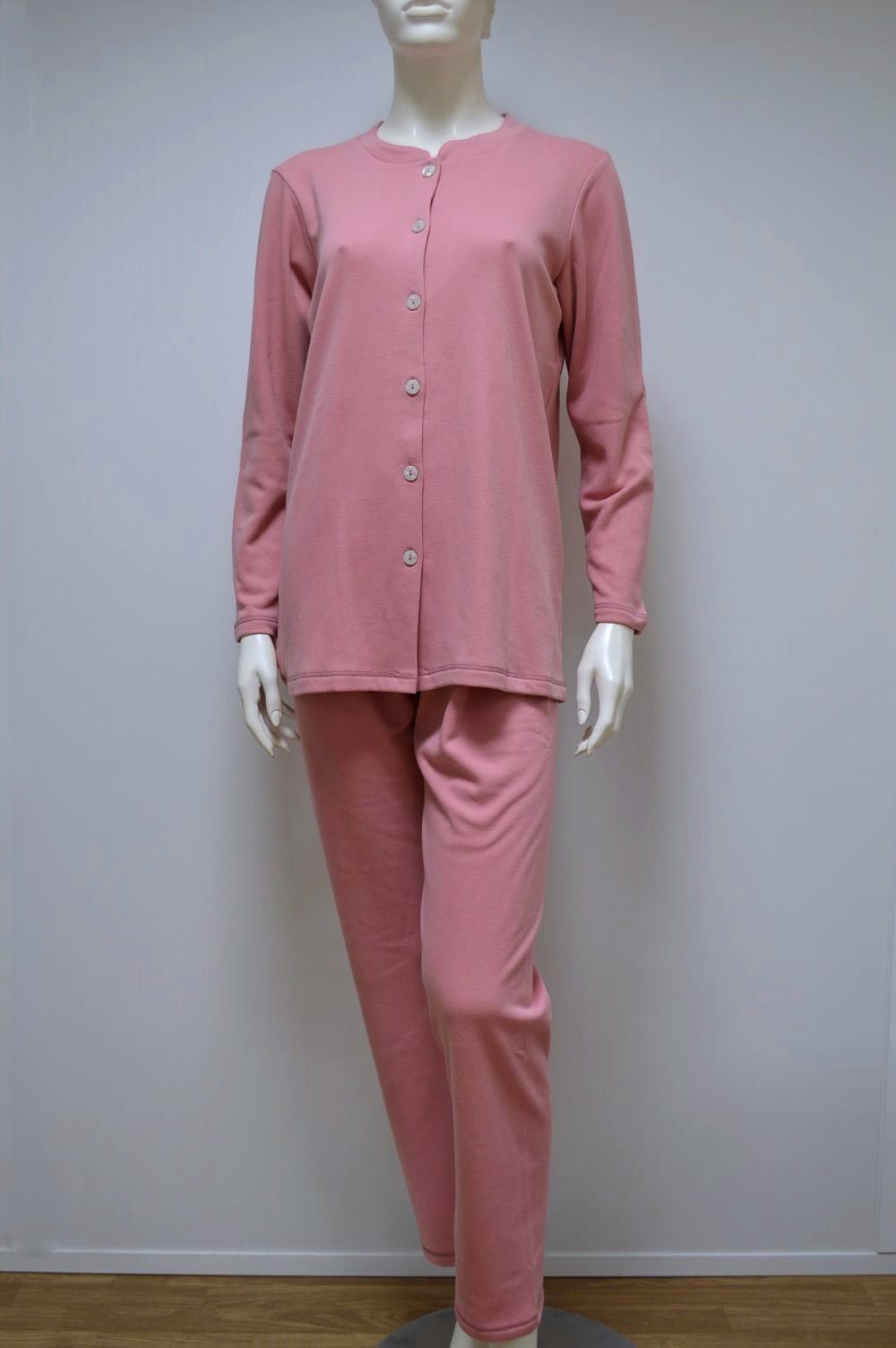Pijama Clássico Casaco e Calça , Rosa Pijama Clássico Casaco e Calça , Rosa