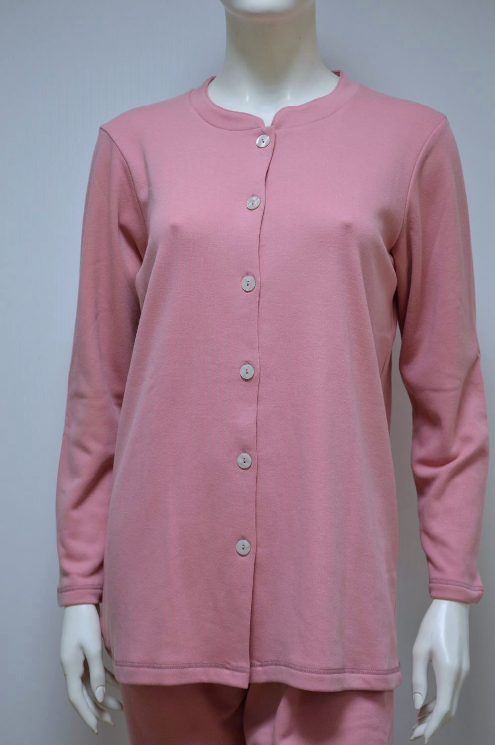 Pijama Clássico Casaco e Calça , Rosa Pijama Clássico Casaco e Calça , Rosa
