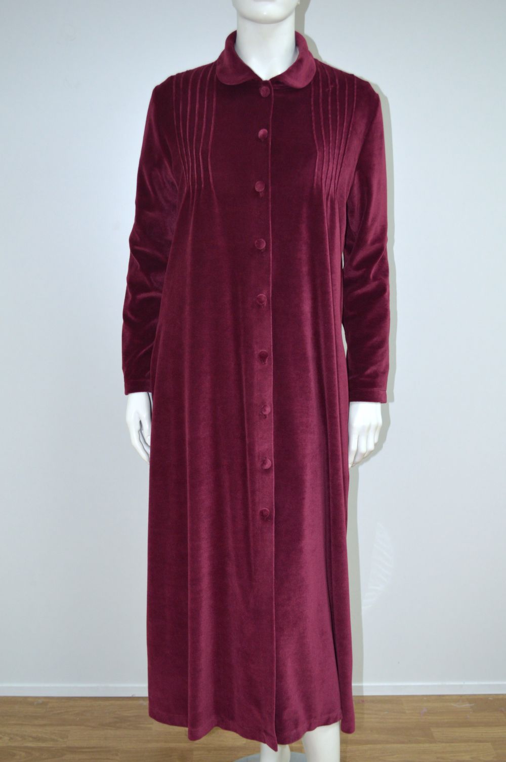 Robe em veludo, Bordeaux Robe em veludo, Bordeaux