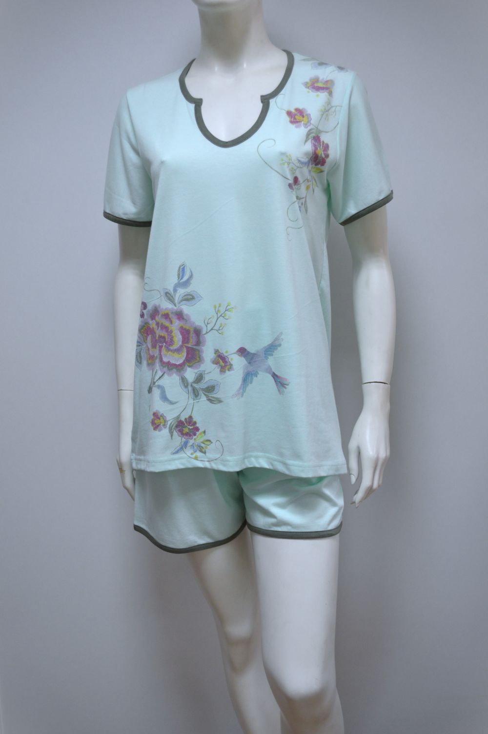 Conjunto de 3 peças, Verde Água Conjunto de 3 peças, Verde Água