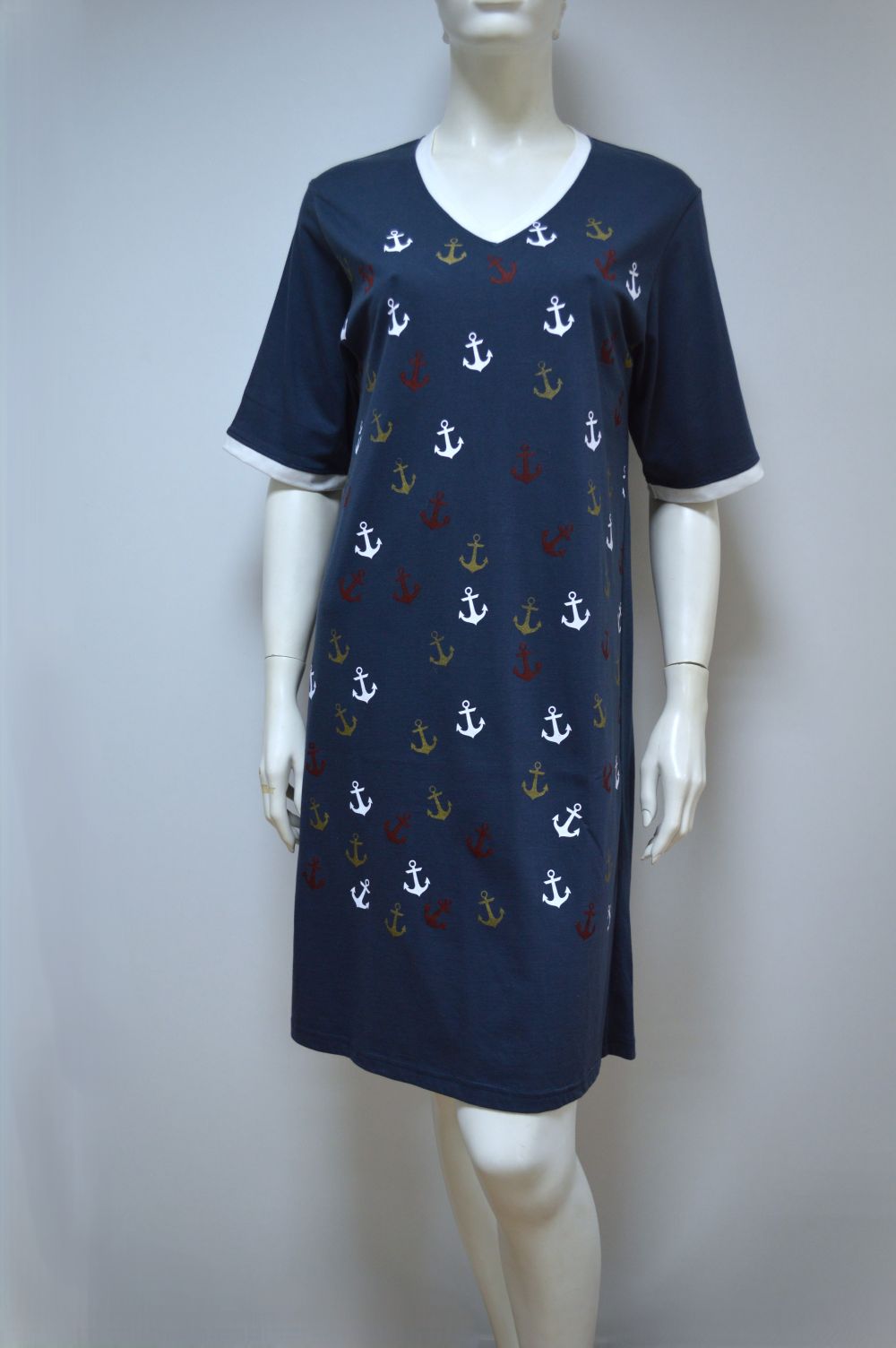 Camisa de dormir de Mulher, Marinho Camisa de dormir de Mulher, Marinho
