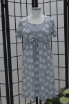 Camisa de dormir de Mulher, Estampado flores