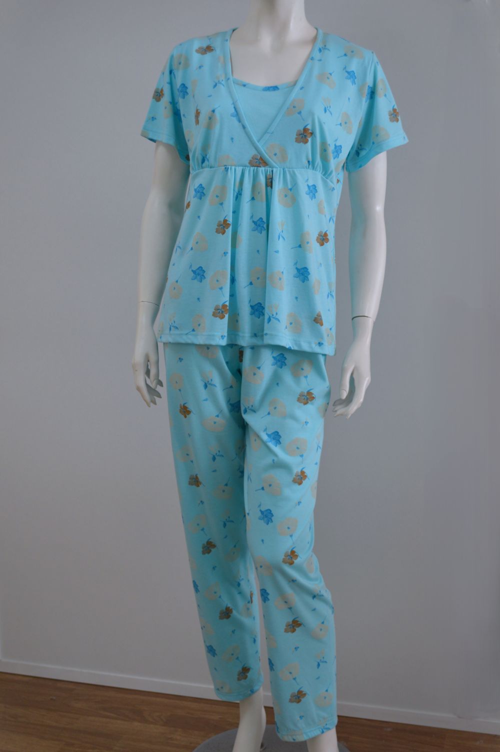 Pijama de Mulher Manga Curta, Estampado Pijama de Mulher Manga Curta, Estampado