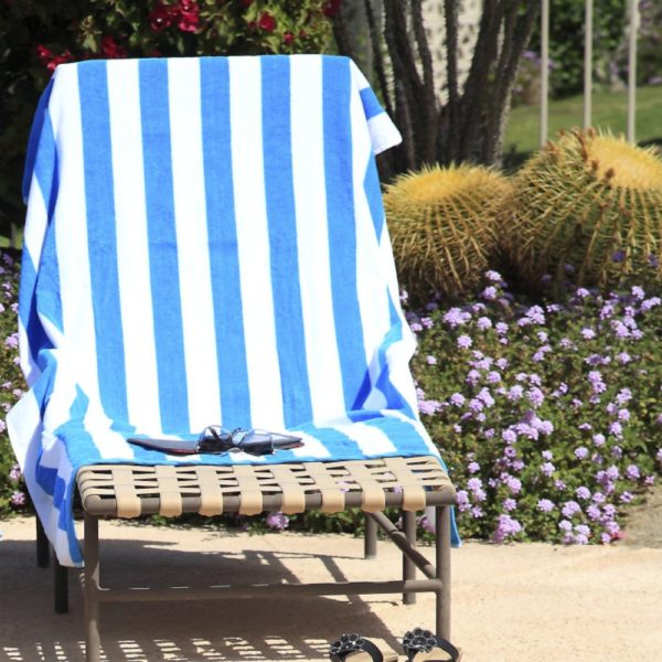 Toalhas de piscina ou spa 100% algodão. Produção sob consulta. Foto ilustrativa.