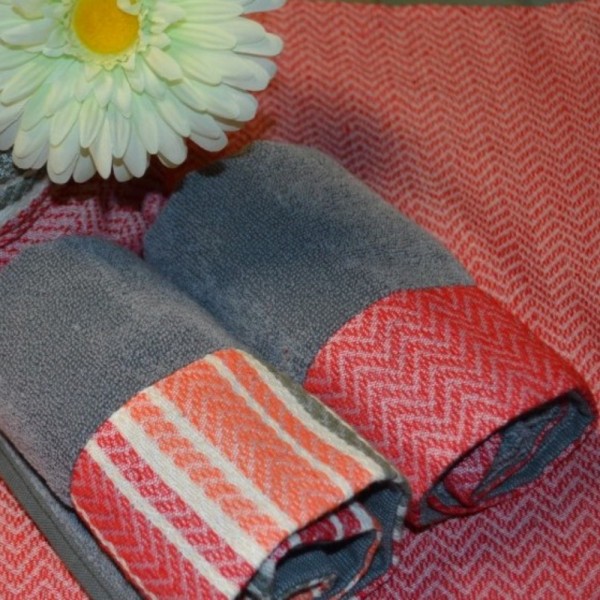 Paños de cocina en rizo con jacquard. Producción bajo consulta.